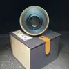 Taza de Té de Cerámica Transformada del Horno Jianyang con Fondo Azul Cielo Estrellado de Pequeñas Gotas de Aceite, Copa del General Observador de Estrellas Chen Min