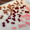 Accesorios de Arte de Uñas de Pajarita de Mariposa de Dibujos Animados Kt Color Maillard Popular de Otoño e Invierno Decoraciones de Arte de Uñas de Pajarita de Carey