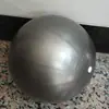 Pelota de yoga de bola de paja esmerilada, clip a prueba de explosiones en la espalda, pelota de gimnasia, pelota de fitness, pelota de Pilates, 25 cm, venta al por mayor