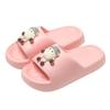 Pantuflas para Mujer Eva Suela Gruesa 2025 Nuevo Verano Hogar Dibujos Animados Baño Antideslizantes Cómodas para Exterior