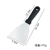 Amazon Más Vendido Traje de Barbacoa de Acero Inoxidable Herramientas de Barbacoa para Exteriores Pala para Hornear Barbacoa Pala para Teppanyaki