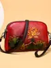 Bolso de Mano de Lujo Ligero de Alta Gama Estilo Étnico Chino para Mujer 2026 Nuevo Versátil Casual Textura de Cuero Genuino Transfronterizo