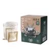 Filtro de papel para café com orelhas, saco filtro de café para pendurar nas orelhas, papel filtro de café manual, saco de café para pendurar nas orelhas, celulose de madeira nativa, tecido não tecido