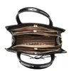 Bolso de Mujer Taizhou Cuero Brillante Patrón de Cocodrilo Bolso de Mano Versátil Bolso para Mamá de Moda Bolso Grande de Hombro Cruzado Bolsos