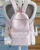 Mochila Escolar para Niñas Estilo Coreano Ins con Estampado de Textura de Estrella Iridiscente, Adecuada para la Escuela, Viajes y Uso Casual, Mochila Ligera de Doble Hombro