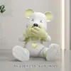 Estilo Crema Oso Violento Adornos para Sala de Estar Gabinete de TV Dormitorio Gabinete de Vino Decoración Escritorio Hogar Fortuna Regalo de Mudanza