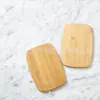 Tábua de Corte Doméstica de Bambu Mesa de Cozinha Tábua de Cortar Dupla Face Conjunto Simples de Tábua Deli Tábua de Queijo de Madeira Maciça