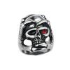 Anillo de calavera de escorpión de comercio electrónico transfronterizo Anillo de calavera estilo punk de acero inoxidable 316L