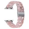 Resina Natural Adecuada para S11/12 Apple Iwatch345678910 Correa de Reloj Ultra Transparente de Tres Piezas