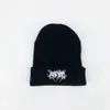 Gorro de lana de color liso versátil para otoño e invierno, gorro cálido para exteriores para el frío, fabricante, gorro de punto con bordado acrílico, gorro de invierno para adulto