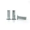Remache de agujero pasante 7.3*22 remache hueco completo clavo de cabeza plana acero al carbono clavo hueco galvanizado