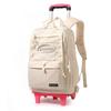 Mochila escolar con ruedas Natural Fish Cross-border, nueva, para estudiantes de primaria, hombres y mujeres, de 2.º a 6.º grado, mochila desmontable de gran capacidad.