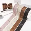 Cinta de Malla Tejida Empaque de Ramo DIY Accesorios para el Cabello Material de Lazo Cinta Ropa Accesorios para el Hogar Producción
