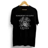 Nueva Camiseta de Rock de Queen para Hombre Manga Corta Casual Ba