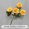 Flores Artificiales para Boda, Flores Artificiales Amarillas, Flores Guía para Escenario y Pasillo, Arreglos para Compromiso, Arreglos de Piso, Adornos de Flores Artificiales para Decoración del Hogar