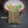 Decoração de Prato de Sashimi, Tiras de Bambu, Cerca de Bambu, Prato para Churrasco de Restaurante Japonês, Decoração de Prato, Decorações de Prato Estilo Japonês