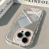 Conejo con Pajarita Adecuado para iPhone 17 Pro Max Funda de Espejo para Teléfono Aceite 1615 Dibujos Animados 14 Piezas para Apple 13 Pro