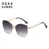 Gafas de sol personalizadas de forma especial con montura grande, forma de mariposa, metal hueco, gafas de sol para viaje, moda moderna, gafas de sol para usar