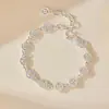 Nuevo Pulsera de Cadena de Monedas para Atraer Riqueza, Moneda de Cobre Hueca Estilo Chino Vintage, Temperamento de Lujo Ligero, Modelo Popular de Venta en Vivo
