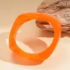 Pulsera Ancha Irregular Acrílica con Onda Difuminada Pulsera Simple Fresca de Moda Joyería de Mano de Nicho de Alta Gama para Mujeres