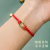 Acessórios de liga metálica para pingar óleo para o Festival do Barco-Dragão, materiais DIY para cordões trançados feitos à mão, pulseiras, pingentes, cordões coloridos e acessórios de contas