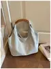 Bolso de lona nuevo para el día a día, bolso tote de estilo casual y nicho, bolso de mano y bolso de hombro casual grande para mujer