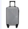 Maleta de Carrito Silenciosa Transfronteriza Maleta de Viaje de 20 pulgadas ABS Juego de Tres Piezas Maleta Grande de Capacidad para Viaje para Hombre Cremallera Maleta de Cabina para Mujer