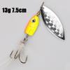 Señuelo Depredador Tiburón Spinnerbait Metálico Cuchilla de Hierro Señuelo Falso Compuesto Venta al por Mayor Equipo de Pesca Accesorios para Señuelos/Spinnerbait de Spinning