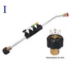 Máquina de Limpeza de Alta Pressão Máquina de Lavar Carro Pistola de Água Haste de Pistola de Aço Inoxidável Pistola de Pulverização Bico Bico Adaptado para Dr. Lava Kaichi