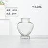 Florero de Vidrio Creativo Escandinavo Simple Transparente para Flores Hidropónicas Mini Adornos Decorativos de Escritorio para Flores Secas