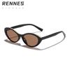 Óculos de Sol Novos Europeus e Americanos Retrô Personalizados Olho de Gato Estilo Street Cool e Versátil para Exterior Anti-Uv