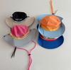 Gorra de Montañismo de Primavera 2025 Gorro de Pescador Colorido con Bloques de Color Viaje al Aire Libre Unisex Sombrero para el Sol Gorro de Cubeta Gorro de Camping