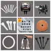 Accesorios para máquina de ordeño Forro de leche para vaca y oveja Tubo de leche Clúster de pezoneras Copa de goma Tapa de cubo de leche Anillo de goma