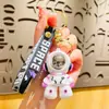 Llavero de Astronauta Genial de Dibujos Animados Muñeco Colgante para Mochila Coche Colgante Creativo para Pareja Pequeño Regalo de Videojuego