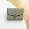 Cartera de Mujer Transfronteriza Estilo Coreano Ins Corta Moderna Multicolor Multitarjeta Tarjetero Multifuncional Monedero con Cremallera para Mujer