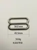Venta Directa de Fábrica Hebilla de Anillo D de Aleación de Zinc, Hebilla de Ajuste de Tres Niveles para Mochila, Accesorios de Ferretería para Equipaje, Hebilla Triangular Metálica para Mascotas