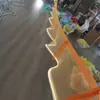 Decoraciones de Techo de Gasa de Moda para Restaurantes, Casas de Huéspedes, Hoteles, Áreas Exteriores y Decoraciones de Techo de Malla Luminosa para Exteriores