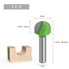 Juego de 8 Cuchillos de Tallado de Fondo Redondo, Cuchillo de Relieve Semicircular para Carpintería de Madera Verde Fresca, Cuchillo de Bordear de Fondo Redondo, Cuchillo de Cabeza Redonda, Cuchillo de Bola para Máquina de Grabado, Cuchillo Decorativo