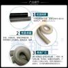 Xinxiangyu Aspiradora Doméstica Personalizada Tubo de Aspiración Telescópico con Muelle de PVC para Mosquitos Manguera Soplador de Agua para Mascotas