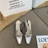 Sandalias cerradas de tacón alto, punta cuadrada, elegantes, modernas, color negro, zapatos de hada, estilo coreano, adecuadas para faldas, sandalias sin espalda