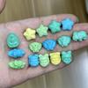 Porcelana de Alta Magnesita Turquesa Elefante Dios Nezha Accesorios de Estrella Hecho a Mano DIY Accesorios de Moda Pulsera de Cuentas de Buda