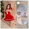 Lencería Novedosa Tallas Grandes para Nochevieja, Estilo Puro Deseo Navideño, Pijama Blanco de Encaje de Conejita Linda, No Necesita Quitarse, Al por Mayor