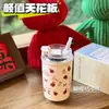 Caneca Térmica Casal Desenho Animado Aço Inoxidável Alta Aparência com Infusor de Chá Simples Conveniente Logo Presente Copo de Água