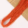 Banda elástica redonda de 0.8-2.0 mm, cordón elástico de látex colorido para joyería, manualidades hechas a mano y pulseras