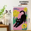 Placa Arranhador para Gatos, Resistente ao Desgaste e Não Solta Fiapos, Montada na Parede, Papel Feltro Anti-Pelo de Gato, Placa Espessa para Garras de Gato, Almofada Protetora de Sofá, Brinquedo para Gatos