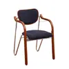 Silla de Comedor Estilo Vintage, Silla con Respaldo Estilo Francés para Uso Doméstico, Silla Retro Minimalista, Silla de Pino con Respaldo Estilo Francés para Casa de Huéspedes