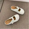 Gran Venta Zapatos Perezosos de Ponerse para Mujer Versátiles Zapatos Individuales Suela Suave Cómodos Zapatos Birkenstock Casuales Mary Janes Primavera y Otoño Commute