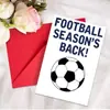 Paquete de Tarjetas de Felicitación con Sobre - Tema: Bol Nuevo de Evento Deportivo Mundial de Fútbol - Tarjeta de Agradecimiento de Cumpleaños
