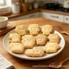 Forma de biscoito fofa em formato de gato estilo japonês, molde de carimbo 3D para biscoitos amanteigados, argila e borra de café