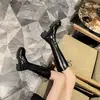 Botas longas de cano estreito para mulheres 2026 sola grossa justas à perna botas longas cor cáqui pernas de pássaro pernas finas abertura em V botas de montaria cano alto
